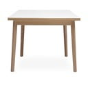 Masă dining extensibilă cu blat alb Hammel Single, 90 x 90 cm