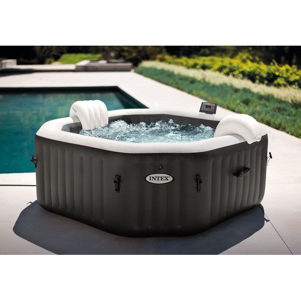 Jacuzzi gonflabil adâncime 71 cm pentru patru persoane Jet & Bubble Deluxe HWS 4 – Intex-image-2