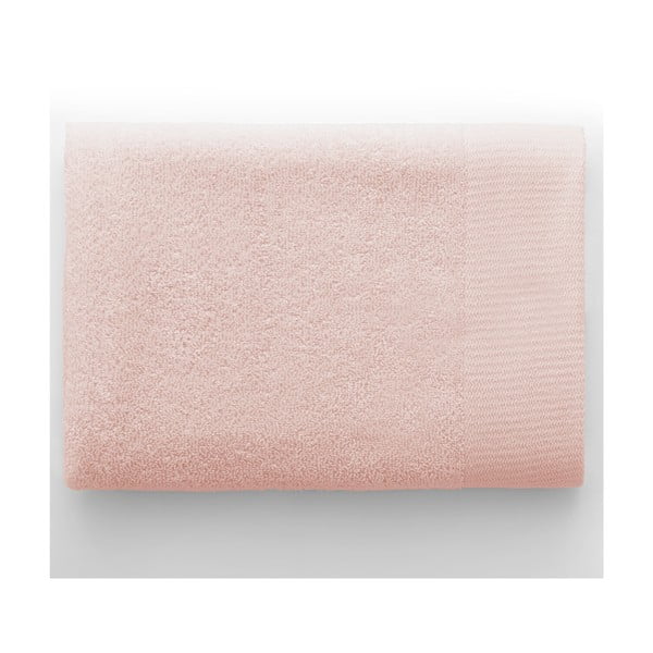 Prosop roz deschis din bumbac din frotir 70x140 cm Amari – Restilo-image-3