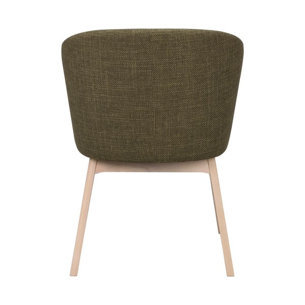 Set de scaune de sufragerie verde 2 buc. tapițat Windham – Rowico-image-4