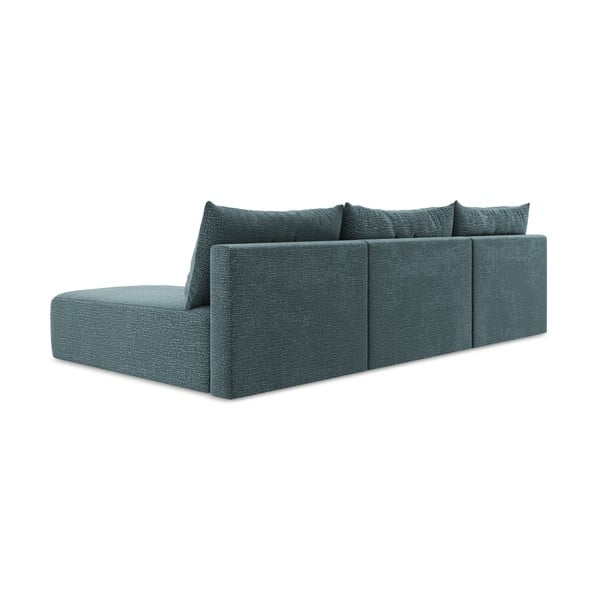 Colțar turcoaz extensibil/cu spațiu de depozitare Kalena – Makamii-image-3