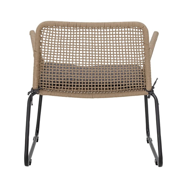 Fotoliu de grădină gri-bej Mundo – Bloomingville-image-3