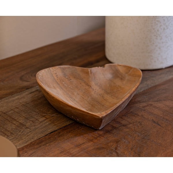 Tavă decorativă din lemn 15x17 cm Kiha – Mauro Ferretti-image-1