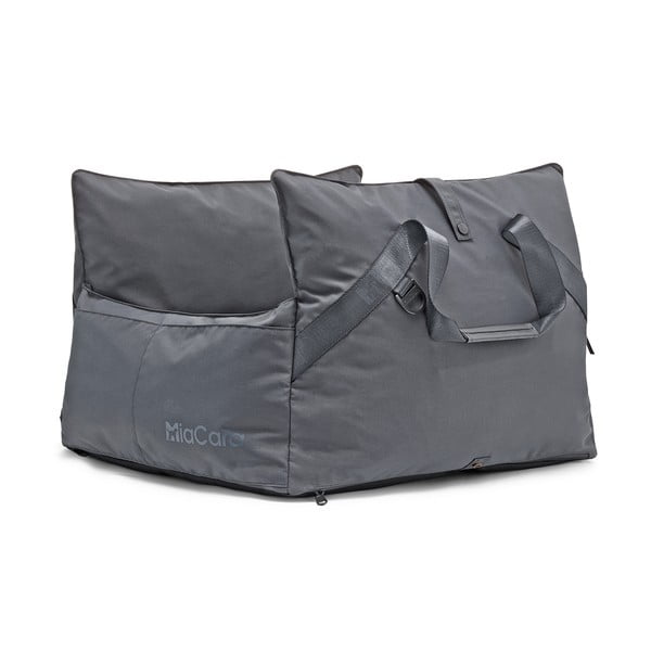 Geantă de transport gri închis pentru câini 50x50 cm Viaggio Asphalt – MiaCara