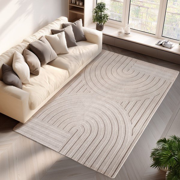 Covor crem 160x230 cm Pompei – Ayyildiz Carpets-image-1