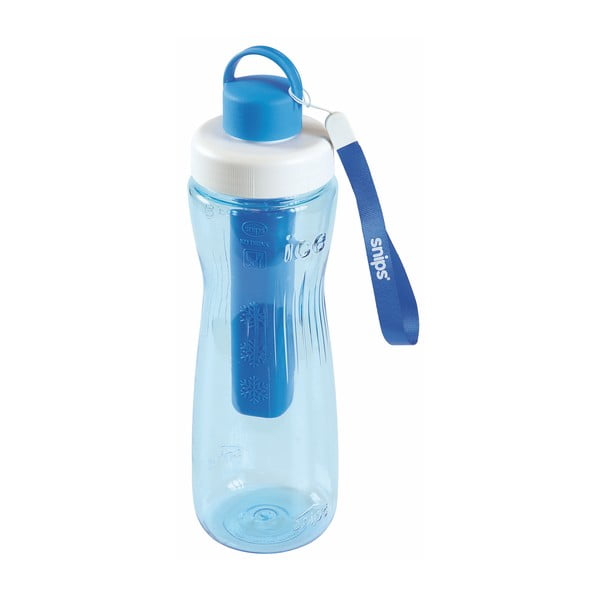 Sticlă de apă cu sistem de răcire Snips Cooling, 750 ml, albastru