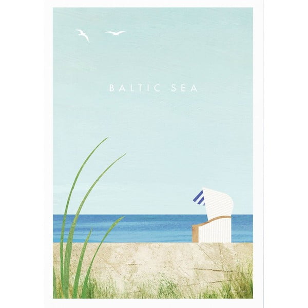 Poster 30x40 cm Baltic Sea – Travelposter