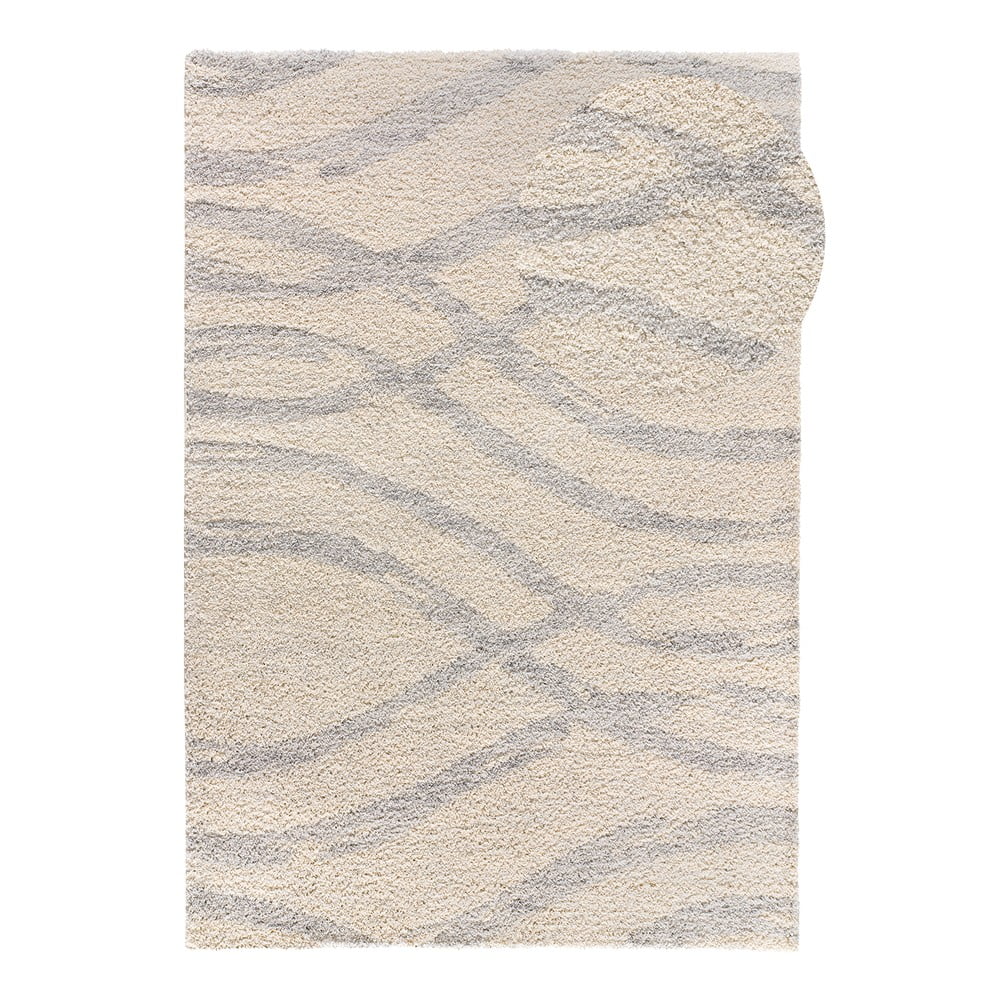 Covor gri deschis-crem 160x230 cm Helia – Universal