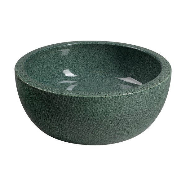 Chiuvetă verde rotundă din ceramică ø 42 cm Priori – Sapho