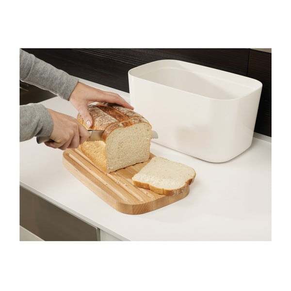 Cutie de pâine cu tocător Bread Bin, negru-image-1