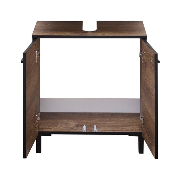 Dulap sub chiuveta cu aspect de lemn de stejar 60x53 cm Set 374 - Pelipal-image-3