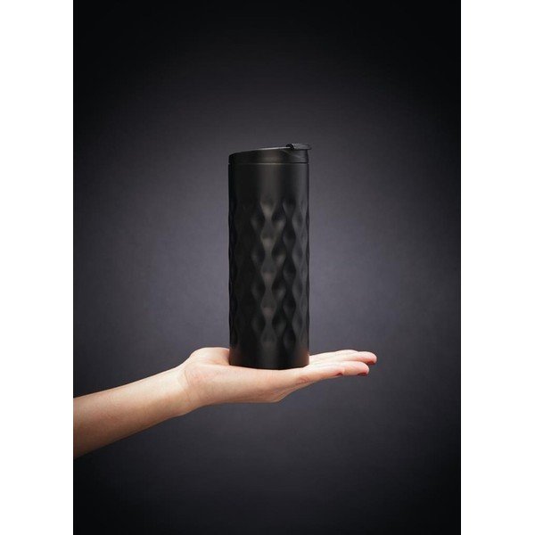 Cană termos XD Design Geometric, negru, 350 ml-image-1