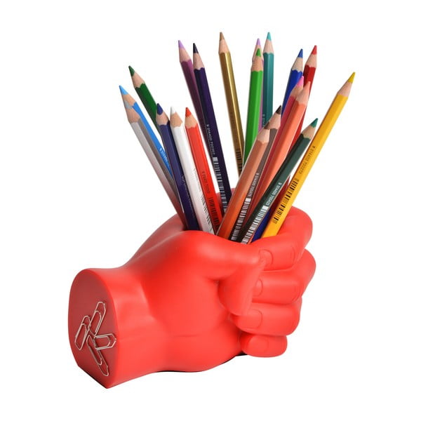 Suport pentru pixuri și creioane Le Studio, roșu