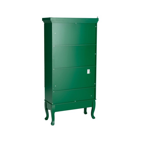 Vitrină verde din MDF suspendată 85x170,5x35 cm Prato – Ellos Home-image-3