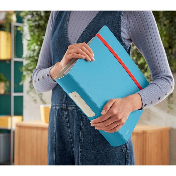 Biblioraft Leitz Cosy, A4, albastru-image-1