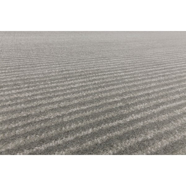 Covor gri din lână 160x240 cm Calisia M Ribs – Agnella-image-4