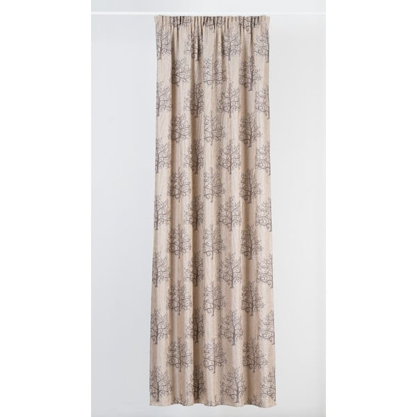 Draperie maro-bej 140x260 cm Erinn – Mendola Fabrics-image-1