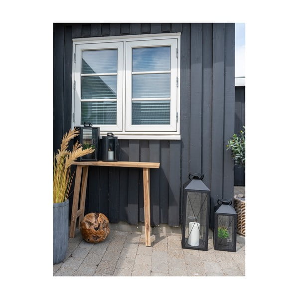 Masă consolă din lemn de tec 30x90 cm Girona – House Nordic-image-2