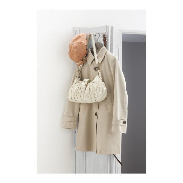 Cuier de ușă alb din metal 30 cm Tower – YAMAZAKI-image-2