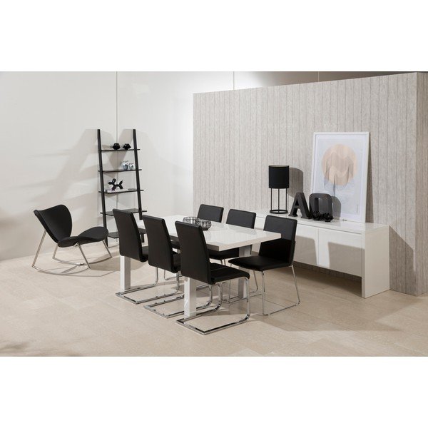 Etajeră neagră 63x183 cm Writex - Actona-image-1