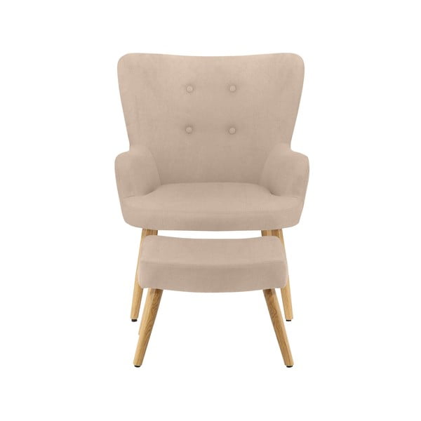 Fotoliu bej Coco - Støraa-image-3