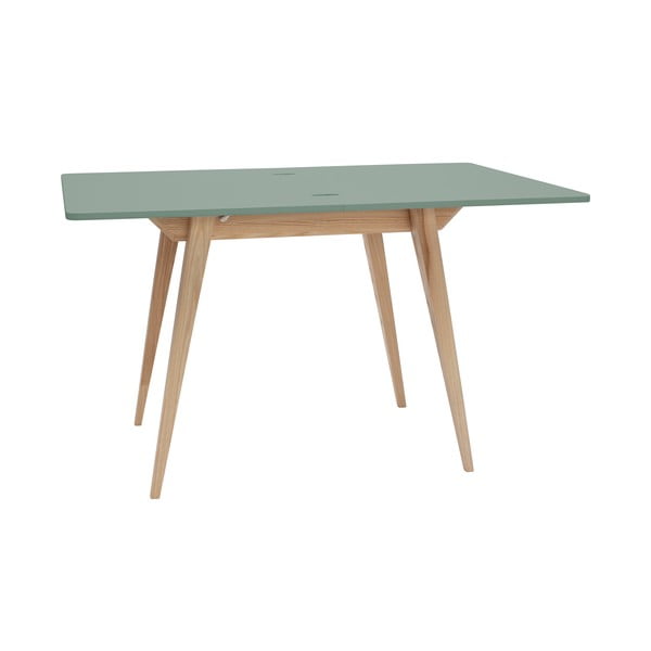 Masă de dining extensibilă cu blat verde 65x90 cm Envelope – Ragaba-image-3