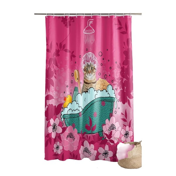 Perdea de duș 180x200 cm Chatibulle – douceur d'intérieur