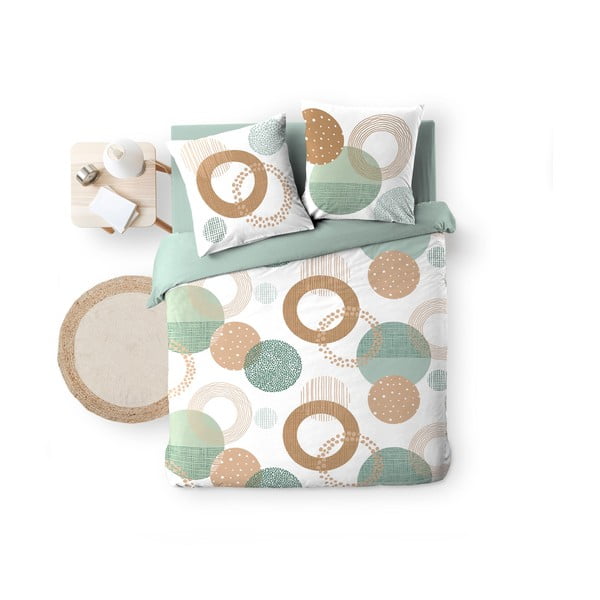 Lenjerie de pat din bumbac pentru pat dublu 200x200 cm Lunabella – douceur d'intérieur