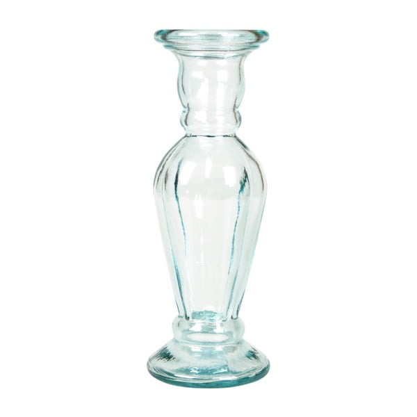 Sfeșnic din sticlă reciclată Butlers Authentic, înălțime 30 cm