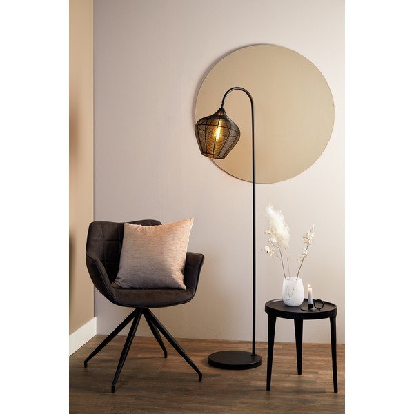 Lampadar negru (înălțime 160 cm) Alvaro – Light & Living-image-1