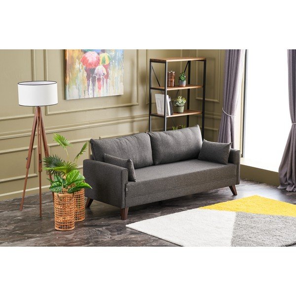 Canapea gri antracit 208 cm Bella – Balcab Home-image-4