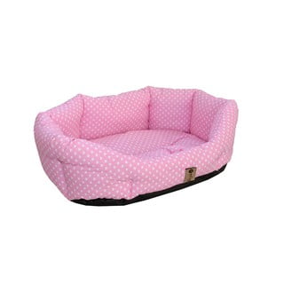 Pătuț pentru animale de companie, roz, din bumbac, 50x40 cm Pinky - Petsy