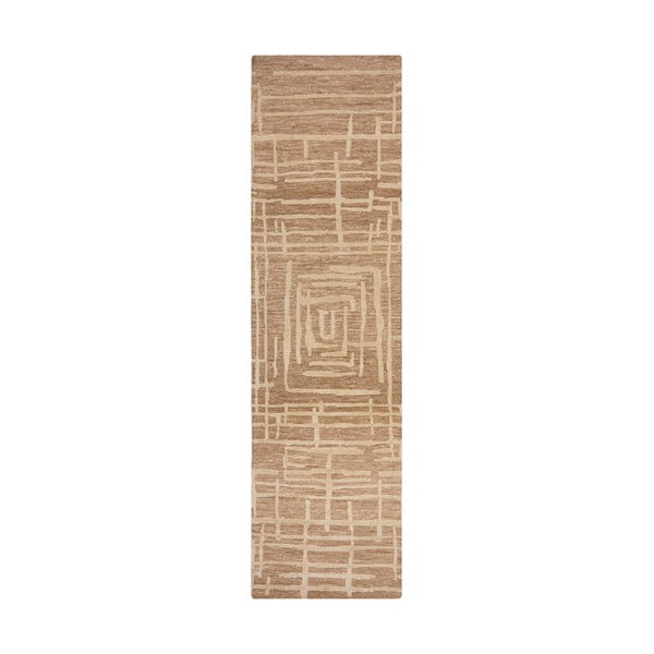Covor tip traversă bej 80x300 cm Elliot – Flair Rugs