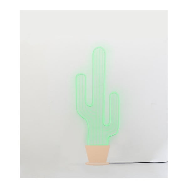 Decorațiune luminoasă Really Nice Things Neon Cactus, 17 x 51 cm