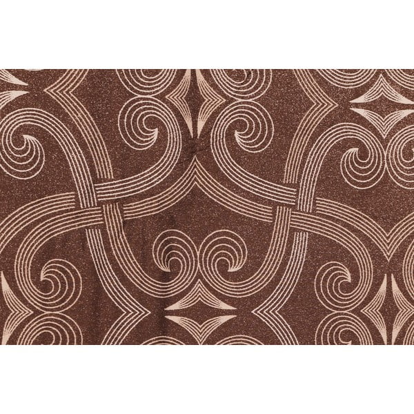 Lenjerie de pat maro din bumbac satinat pentru pat dublu 200x200 cm Pandora – Mijolnir-image-3