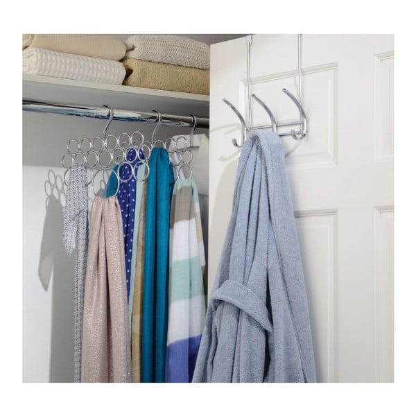 Umeraș pentru eșarfe și fulare de suspendat din metal Axis – iDesign-image-3