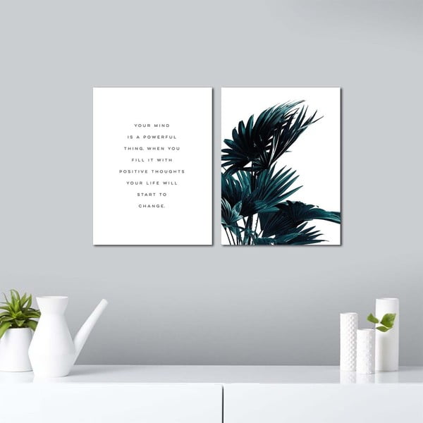 Tablouri 2 buc. 30x40 cm – Wallity-image-1
