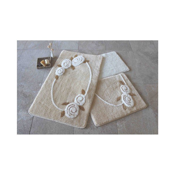 Set 3 covoare baie Cosette-image-2