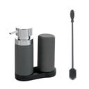 Set pentru spălat vase gri din silicon Easy Squeez-e – Wenko
