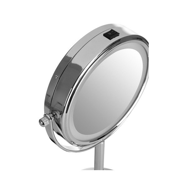 Oglindă cosmetică (mărire 2x) cu led/de mărire ø 15 cm Cassini – Premier Housewares-image-4