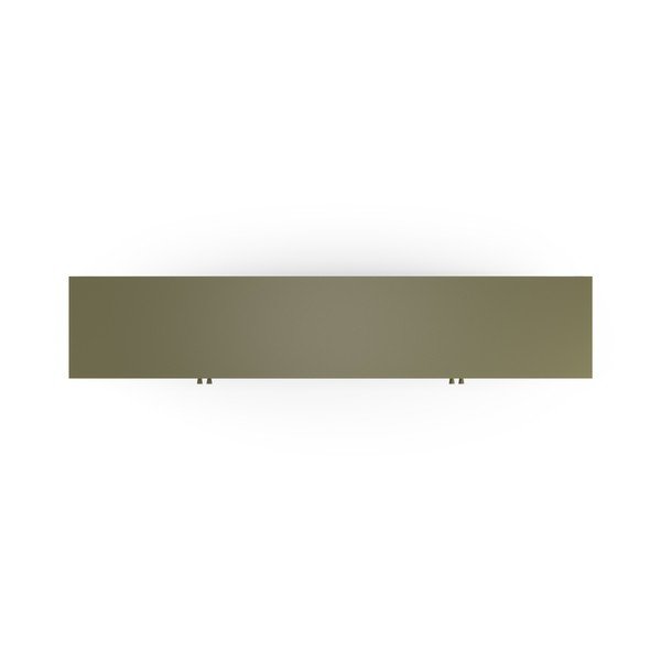 Comodă TV verde din metal 160x50x35 cm Fayna – Marckeric-image-2