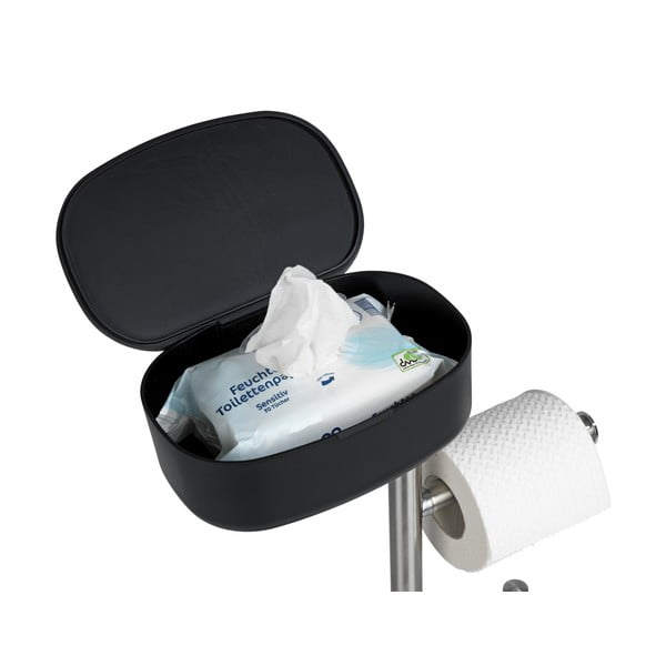 Suport oțel inoxidabil pentru toaletă cu raft Wenko Rivazza-image-4