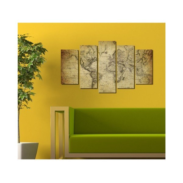 Tablou din mai multe piese 3D Art Darma, 102 x 60 cm-image-1