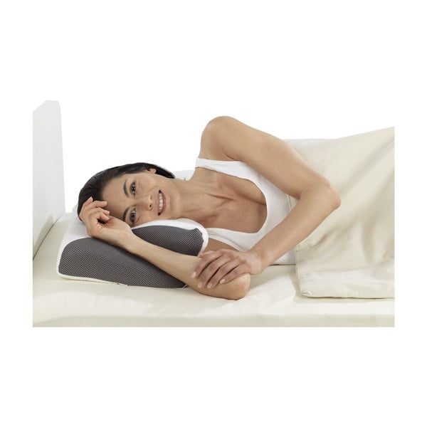 Pernă anatomică cu spumă cu memorie 36x60 cm – Maximex-image-1