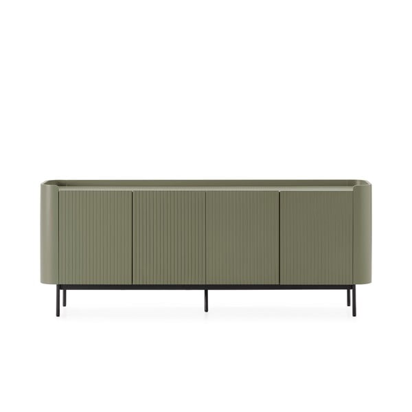 Comodă verde 200x80x40 cm Willa – MOME
