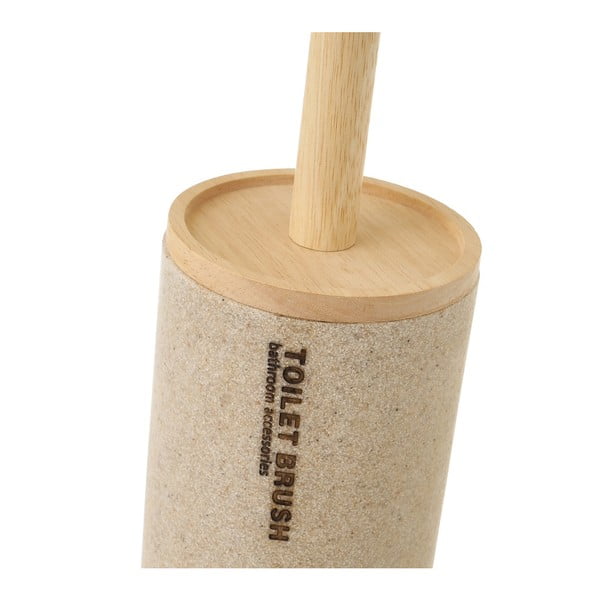 Perie de WC bej din polirășină – Casa Selección-image-2