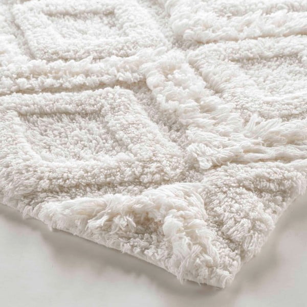 Covoraș de baie alb 50x80 cm Ikatis – douceur d'intérieur-image-2