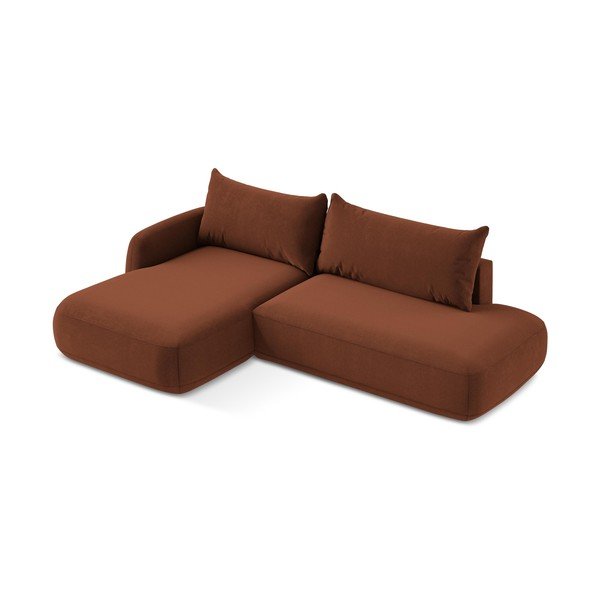 Colțar teracotă extensibil (cu colț pe partea stângă/cu șezlong) Hale – Makamii-image-2