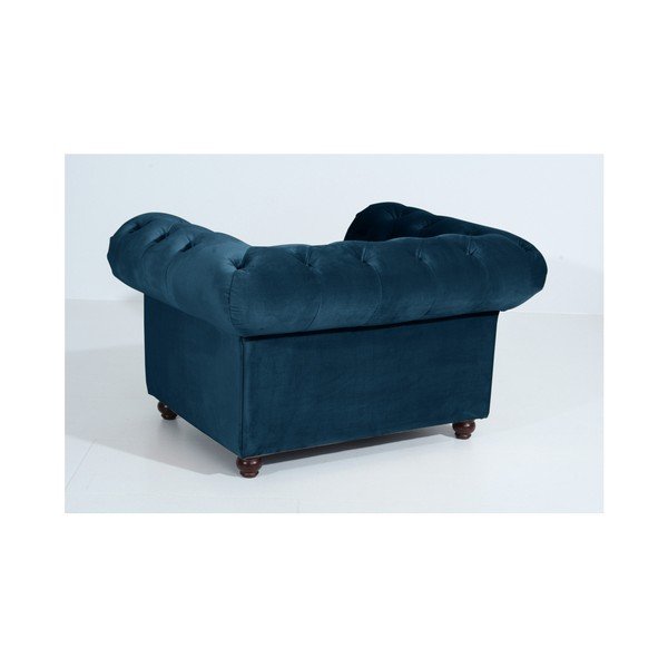 Fotoliu Max Winzer Orleans Velvet, albastru-image-3
