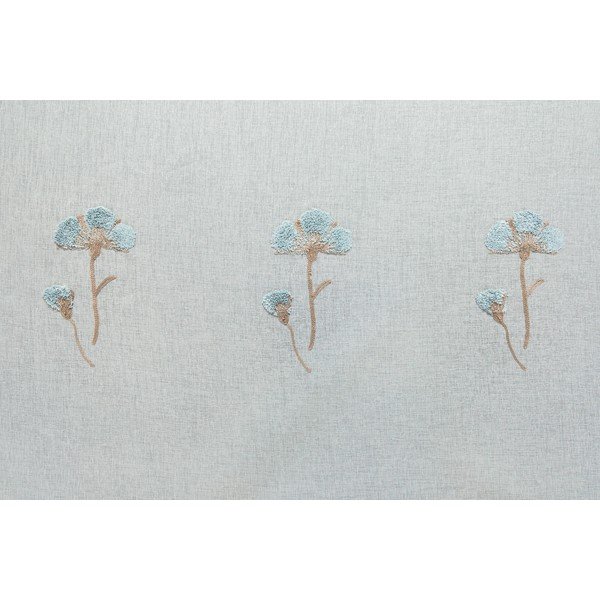 Perdea albă/albastră 140x260 cm Elba – Mendola Fabrics-image-3